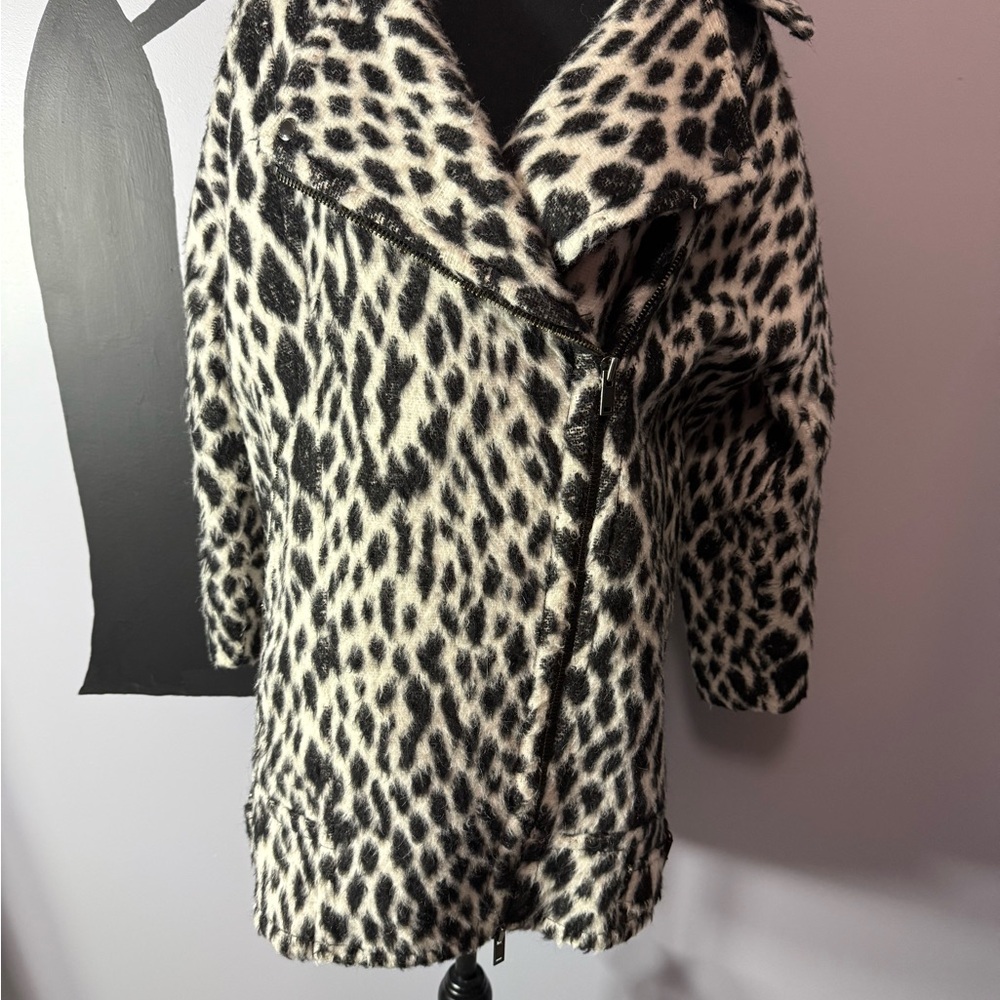 BANANA REPUBLIC COCOON MOTO OVERSIZED JACKET. PTP 23 - Picture 3 of 11